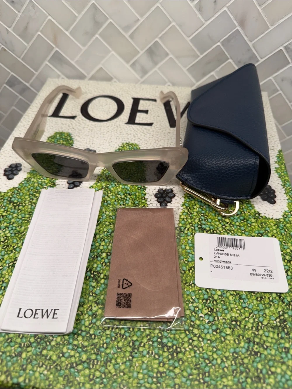 Loewe Anagram cat-eye sunglasses